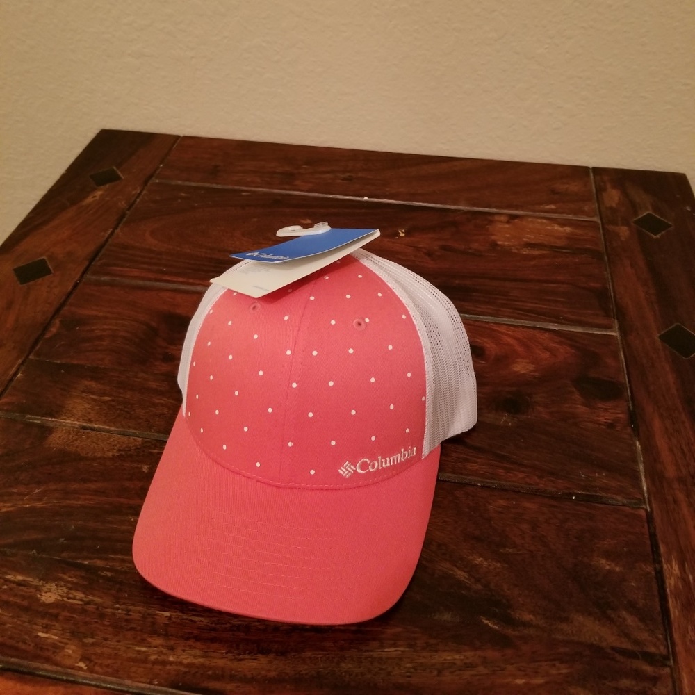 Coral Womens Columbia Hat